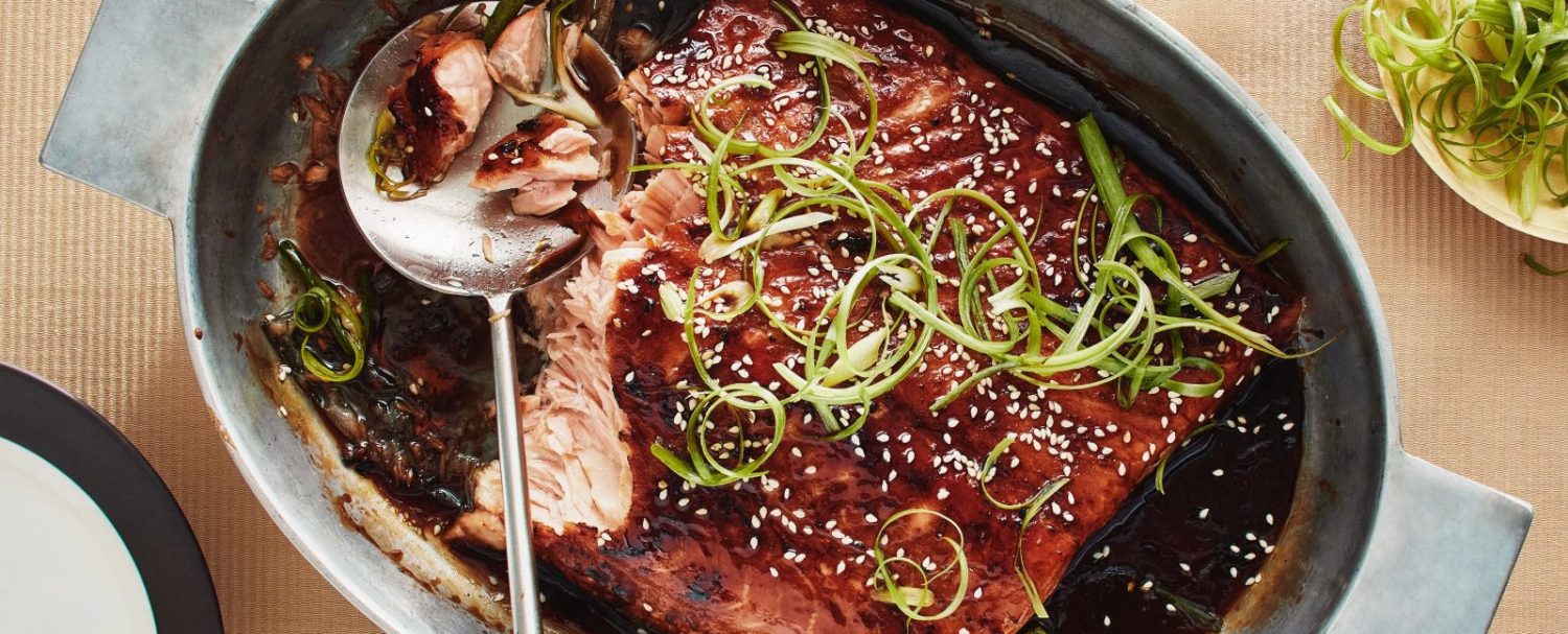 Resep Broiled Salmon Teriyaki